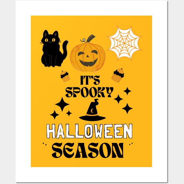 ITS SPOOKY HALLOWEEN SEASON Wall Art by HTA DESIGNS